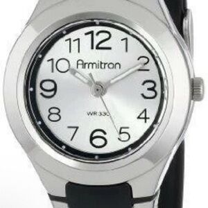 Armitron Sport Ladies 25/6418BLK Analog Easy-to-Read  Black Needs New Battery